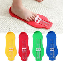 Load image into Gallery viewer, Baby Souvenirs Foot Shoe Size Measure Gauge Tool Device Measuring Ruler Novelty Footprint Makers Fun Funny Gadgets Birthday Gift