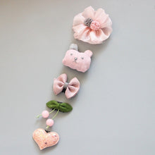 Load image into Gallery viewer, 5Pcs/Set Baby Hair clip Set Baby Headband Accessories Cross Kid Hair Clip Cartoon Girl Hair Clip Baby Barrettes Hair Accessories