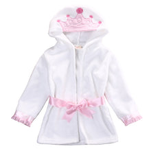 Load image into Gallery viewer, 2019 Winter Warm Baby  Hooded Sleepwear Cute Cartoon Mouse/Panda/Bunny Animal Design1-5Y Infant Towel Coral Fleece Blanket Robes