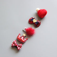 Load image into Gallery viewer, 5Pcs/Set Baby Hair clip Set Baby Headband Accessories Cross Kid Hair Clip Cartoon Girl Hair Clip Baby Barrettes Hair Accessories