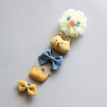 Load image into Gallery viewer, 5Pcs/Set Baby Hair clip Set Baby Headband Accessories Cross Kid Hair Clip Cartoon Girl Hair Clip Baby Barrettes Hair Accessories