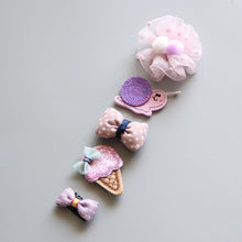 Load image into Gallery viewer, 5Pcs/Set Baby Hair clip Set Baby Headband Accessories Cross Kid Hair Clip Cartoon Girl Hair Clip Baby Barrettes Hair Accessories