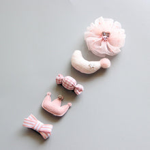 Load image into Gallery viewer, 5Pcs/Set Baby Hair clip Set Baby Headband Accessories Cross Kid Hair Clip Cartoon Girl Hair Clip Baby Barrettes Hair Accessories